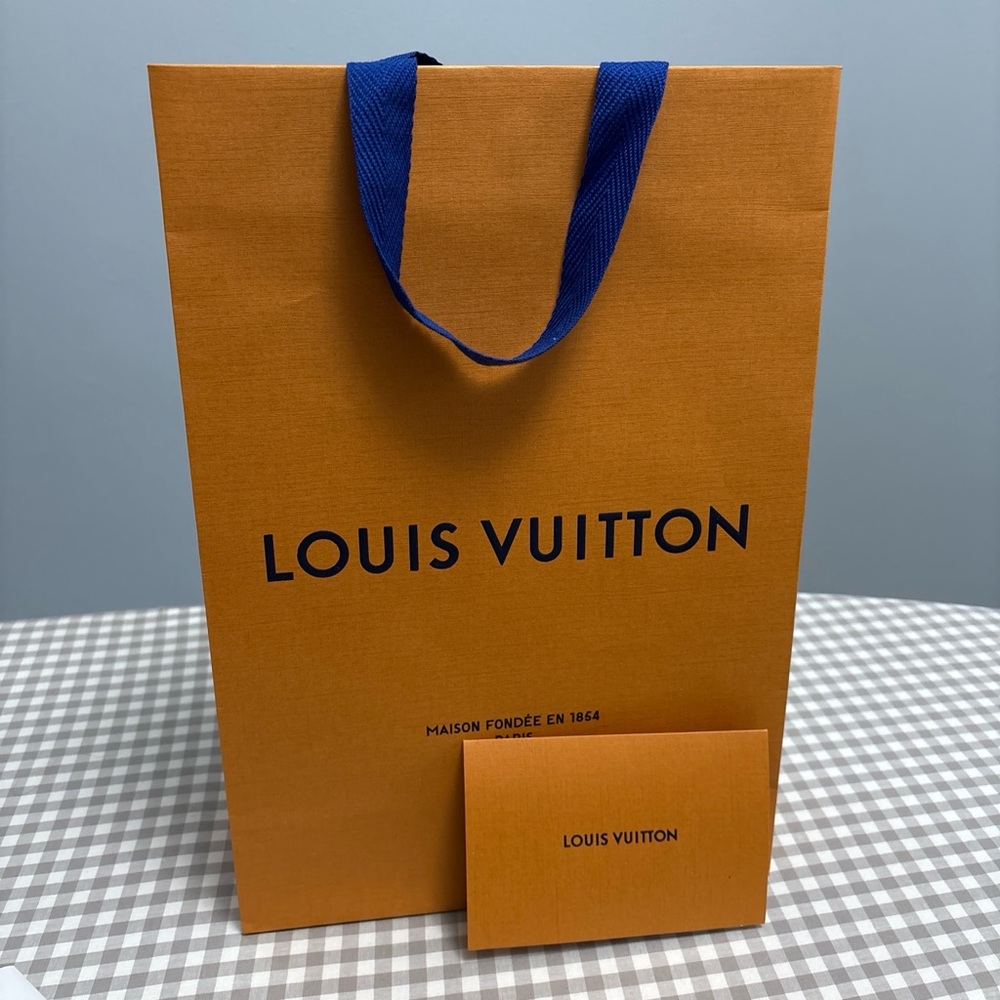 Louis Vuitton Bold Orange Shopping Bag